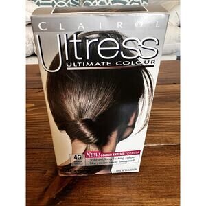 CLAIROL Ultress ULTIMATE COLOUR 4G Medium Golden Brown NEW Open Box Discontinued